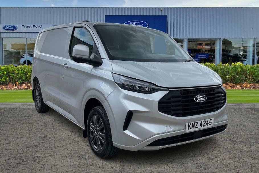 Ford Transit Custom 320 Limited L1 Swb Fwd 2.0 Ecoblue 136Ps Low Roof Silver