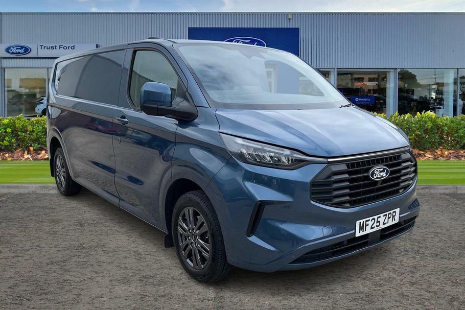 Ford Transit Custom 280 Limited L2 Lwb Fwd 2.0 Ecoblue 136Ps Low MF25ZPR Blue