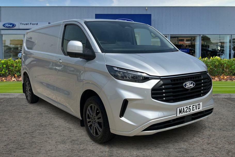Ford Transit Custom 280 Limited L2 Lwb Fwd 2.0 Ecoblue 136Ps Low Silver