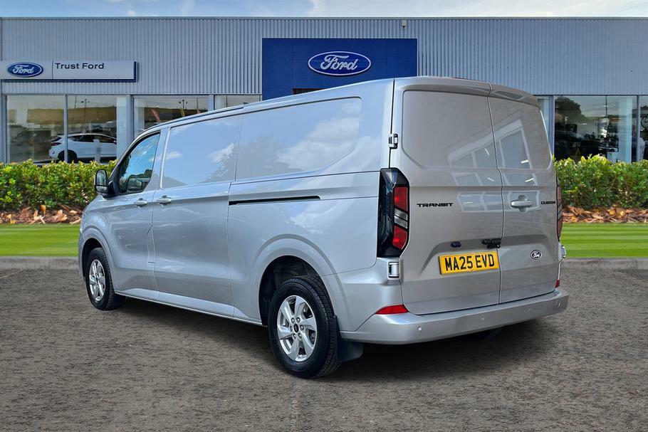 Ford Transit Custom 280 Limited L2 Lwb Fwd 2.0 Ecoblue 136Ps Low MA25EVD Silver #2