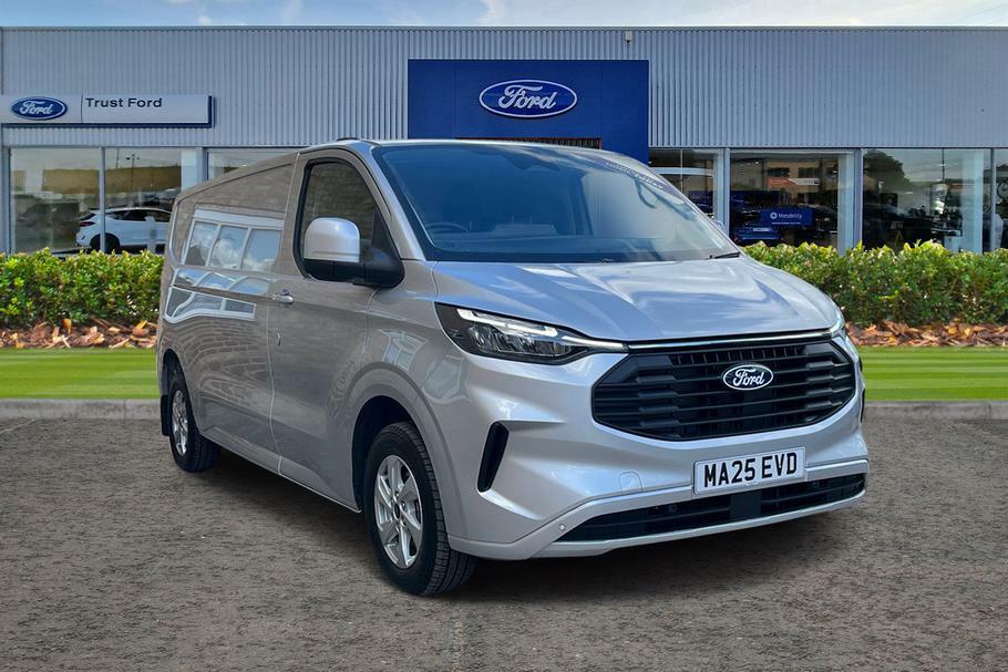 Ford Transit Custom 280 Limited L2 Lwb Fwd 2.0 Ecoblue 136Ps Low MA25EVD Silver