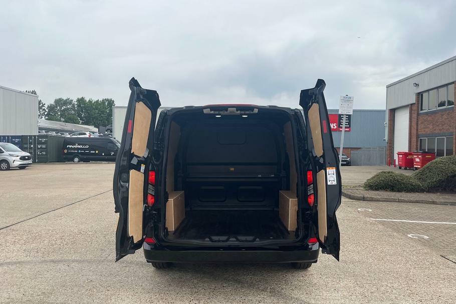 Ford Transit Custom 320 Limited L2 Lwb Double Cab In Van Fwd 2.5 MT75FFH Black #6