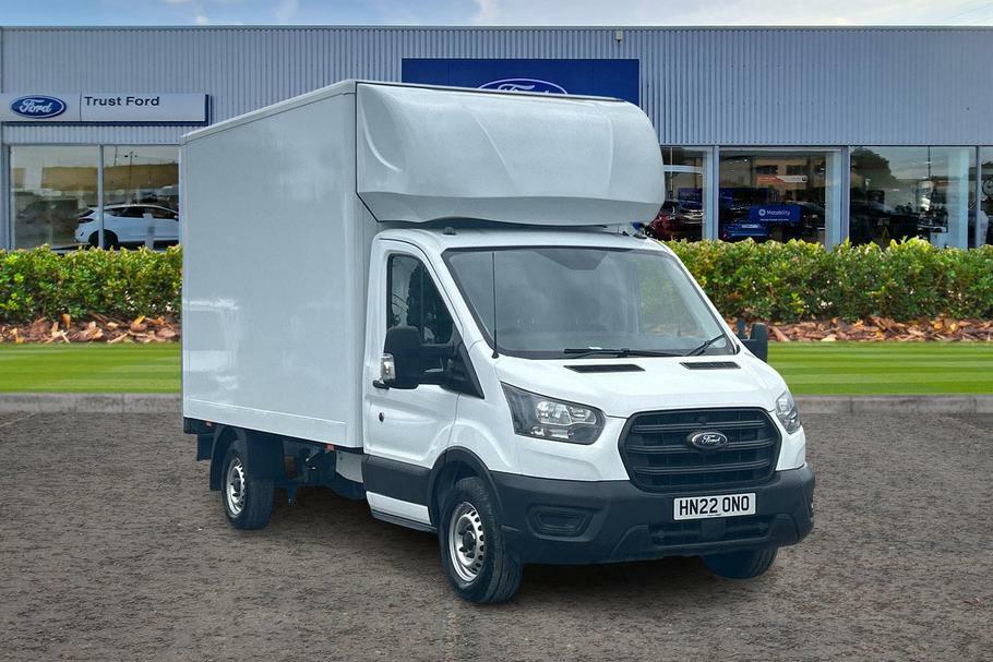 Ford Transit Custom 350 Leader L3 Lwb Luton Rwd 2.0 Ecoblue 130Ps White