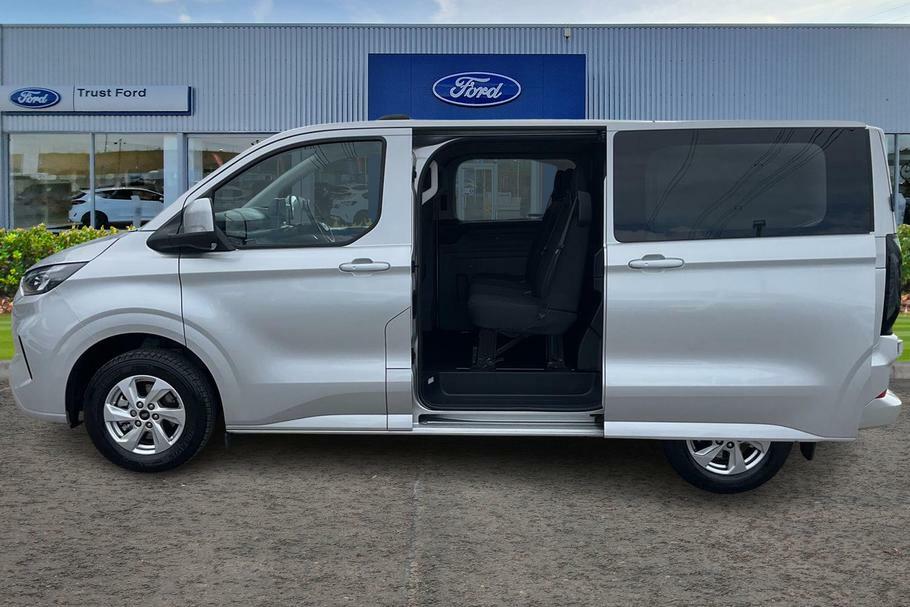 Ford Transit Custom 320 Limited L1 Swb Double Cab In Van Fwd 2.0 Ecobl Silver #5