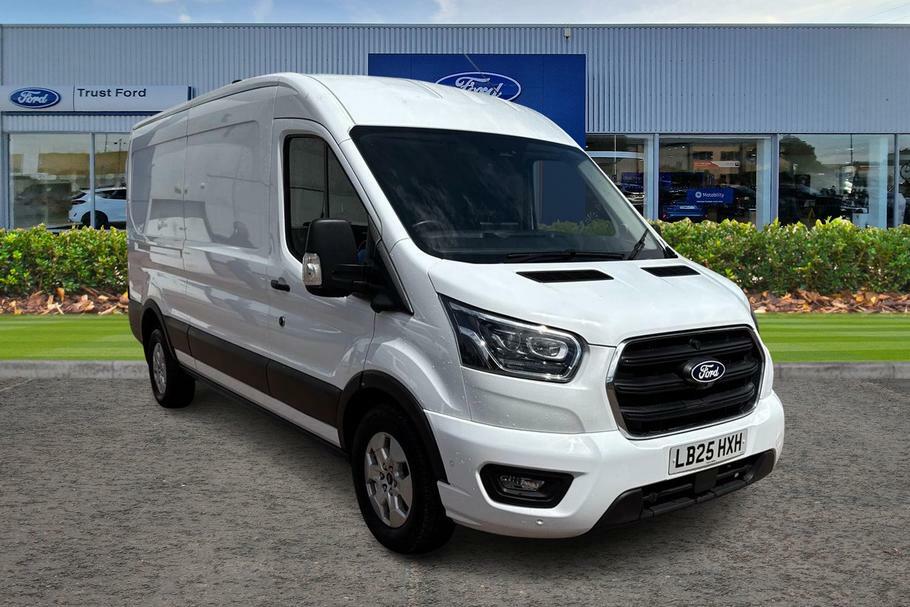 Ford Transit Custom 350 Limited L3 Lwb 2.0 Ecoblue 165Ps Low Roof White