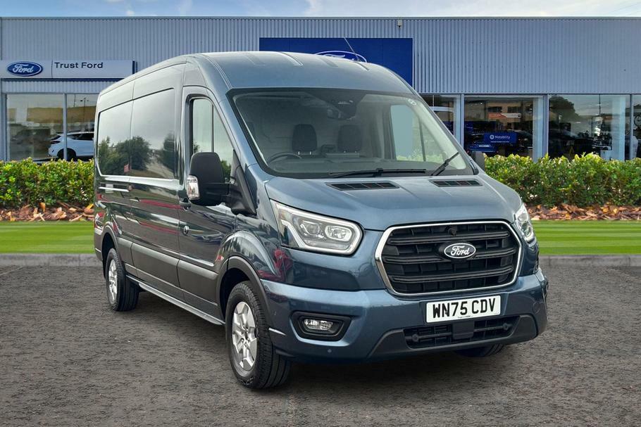 Ford Transit Custom 350 Limited L3 H2 Lwb Medium Roof Fwd 2.0 Eco Blue