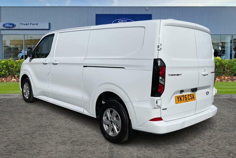 Ford Transit Custom 320 Limited L2 Lwb Fwd 2.5 Phev 232Ps Low Roo YK75CSA White #2