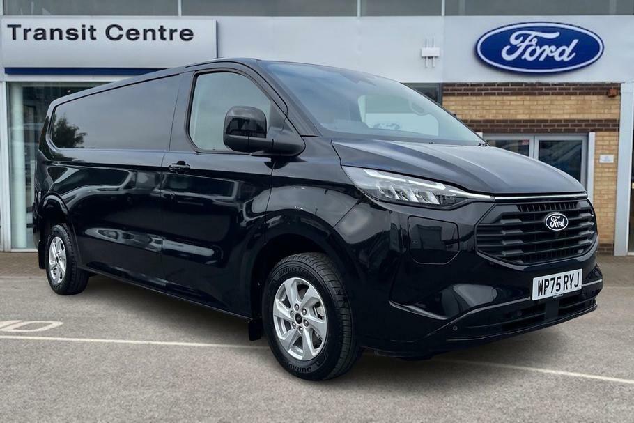 Ford Transit Custom 320 Limited L2 Lwb Fwd 2.5 Phev 232Ps WP75RYJ Black