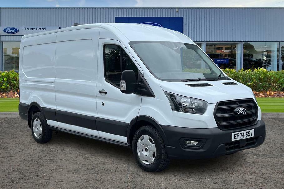 Ford Transit Custom 350 Trend L3 H2 Lwb Medium Roof Awd 2.0 Ecoblue 16 White