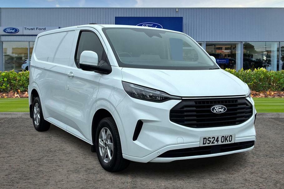 Ford Transit Custom 280 Limited L1 Swb Fwd 2.0 Ecoblue 136Ps Low Roof DS24OKO White
