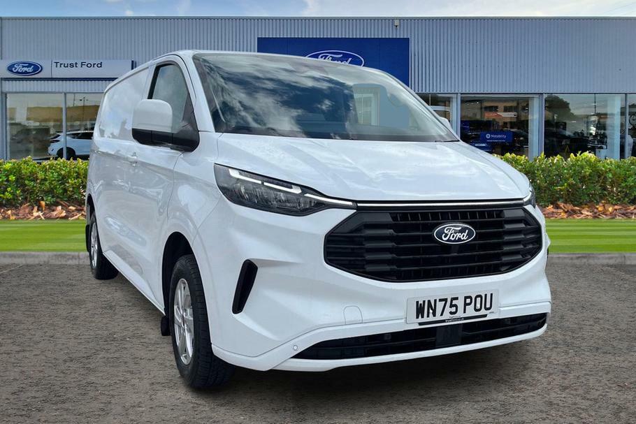 Ford Transit Custom 320 Limited L1 Swb Fwd 2.0 Ecoblue 136Ps Low Roof White