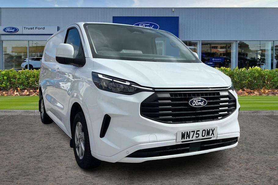 Ford Transit Custom 320 Limited L1 Swb Fwd 2.0 Ecoblue 136Ps Low Roof White