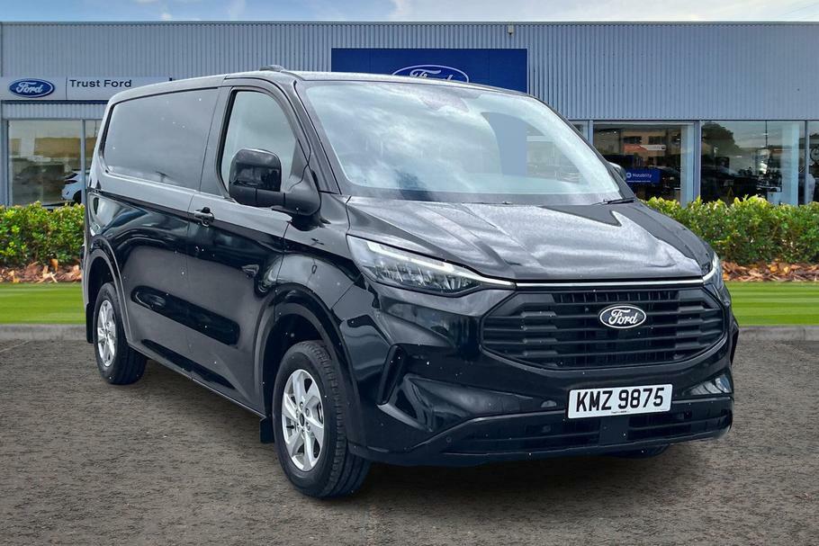 Ford Transit Custom 320 Limited L1 Swb Fwd 2.0 Ecoblue 136Ps Low Roof Black