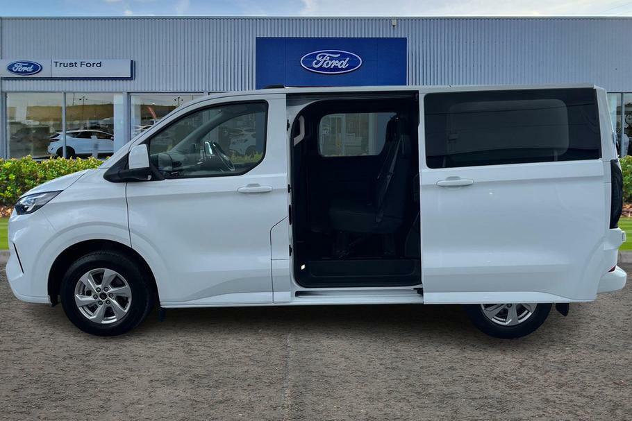 Ford Transit Custom 320 Limited L1 Swb Double Cab In Van Fwd 2.0 Ecobl White #5
