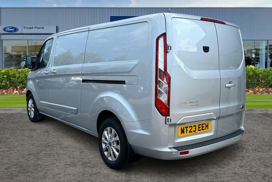 Ford Transit Custom 300 Limited L2 Lwb Fwd 2.0 Ecoblue 130Ps Low MT23EEH Silver #2