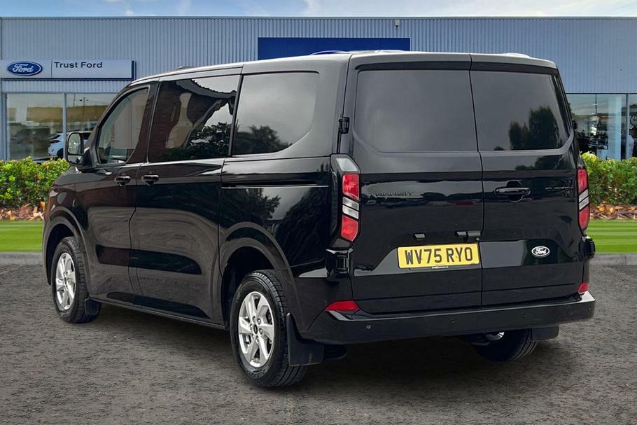 Ford Transit Custom 320 Limited L1 Swb Double Cab In Van Fwd 2.0 WV75RYO Black #2