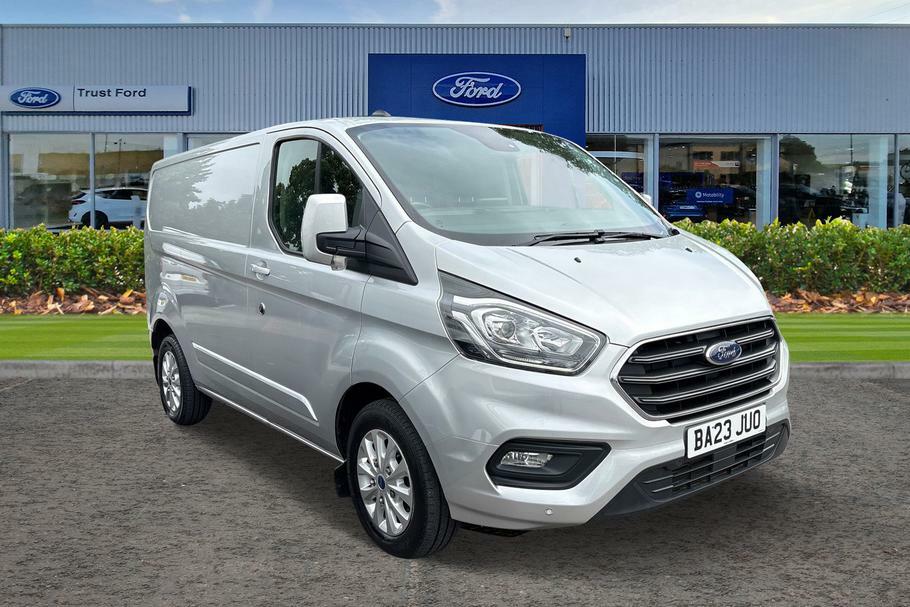 Ford Transit Custom 300 Limited L1 Swb Fwd 2.0 Ecoblue 130Ps Low Roof Silver