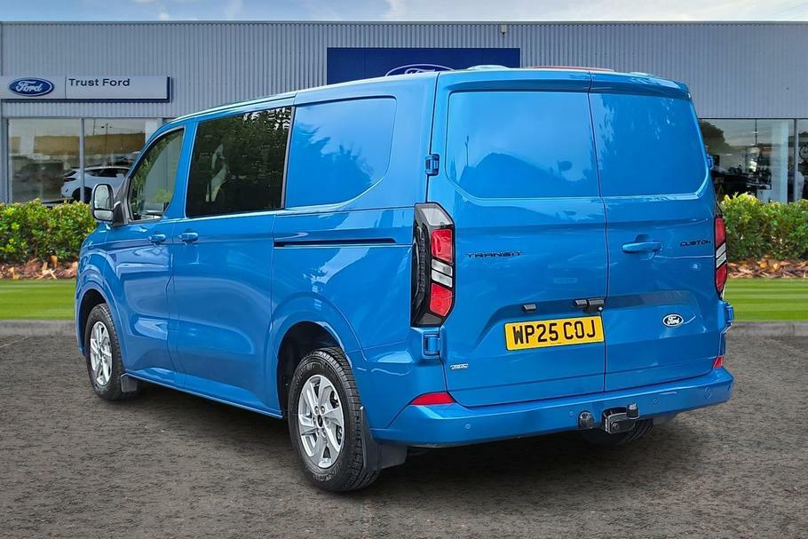 Ford Transit Custom 320 Limited L1 Swb Double Cab In Van Fwd 2.5 WP25COJ Blue #2
