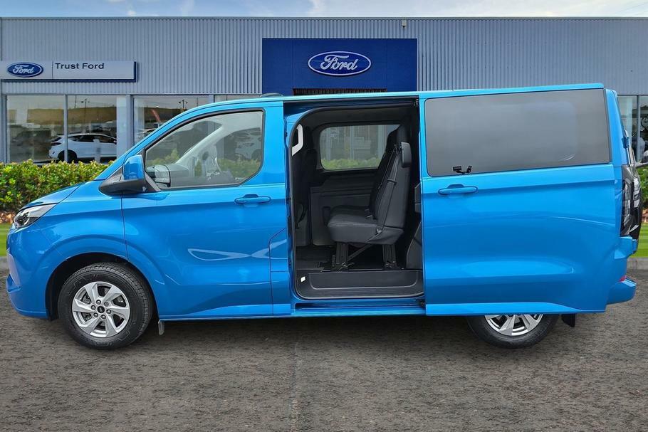 Ford Transit Custom 320 Limited L1 Swb Double Cab In Van Fwd 2.5 WP25COJ Blue #5