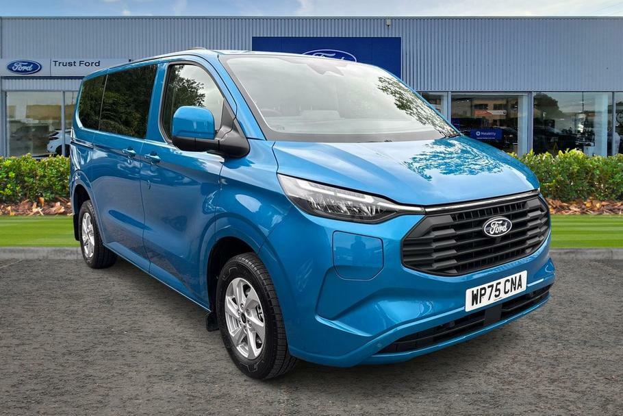 Ford Transit Custom 340 Limited L1 Swb 9 Seat Kombi Minibus Fwd 2 Blue