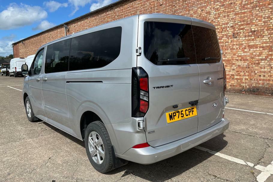Ford Transit Custom 340 Limited L2 Lwb 9 Seat Kombi Fwd 2.5 Phev Silver #2