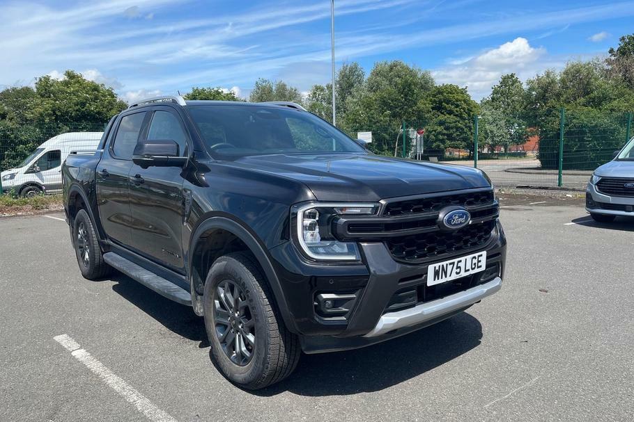 Ford Ranger Wildtrak 2.0 Ecoblue 205Ps 4X4 Double Cab Pic WN75LGE Black