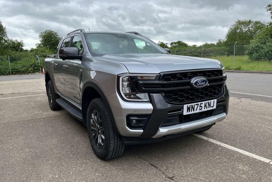 Ford Ranger Wildtrak 2.0 Ecoblue 205Ps 4X4 Double Cab Pic WN75KNJ Silver