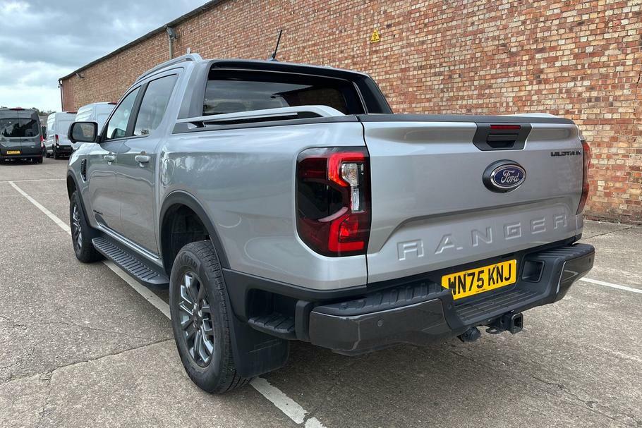 Ford Ranger Wildtrak 2.0 Ecoblue 205Ps 4X4 Double Cab Pic WN75KNJ Silver #2