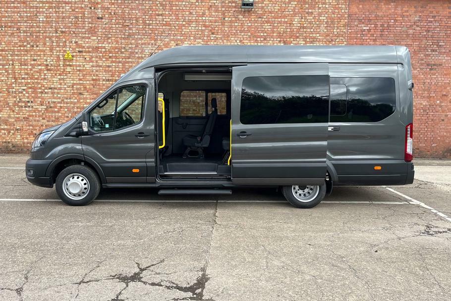 Ford Transit Custom 460 Trend L4 H3 Elwb High Roof 17 Seat Minibus Rwd #5
