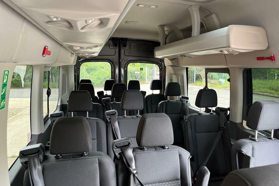 Ford Transit Custom 460 Trend L4 H3 Elwb High Roof 17 Seat Minibus Rwd #4