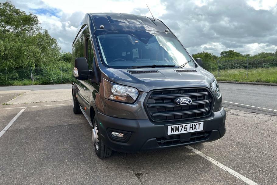 Ford Transit Custom 460 Trend L4 H3 Elwb High Roof 17 Seat Minibus Rwd