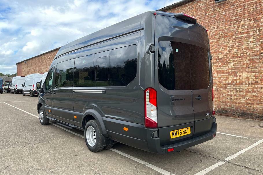 Ford Transit Custom 460 Trend L4 H3 Elwb High Roof 17 Seat Minibus Rwd #2