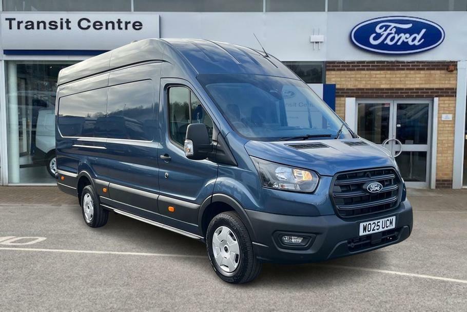 Ford Transit Custom 350 L4 H3 Trend Rwd 2.0 Ecoblue 165Ps Dap Blue