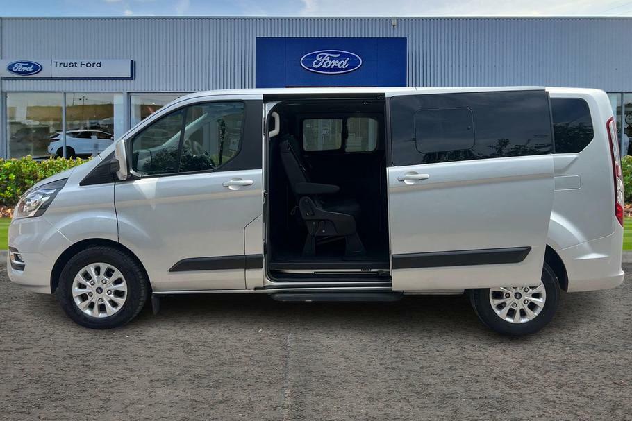 Ford Tourneo Custom 320 Zetec L2 Lwb 9 Seat Minibus Fwd 2.0 Ecoblue 13 Silver #5