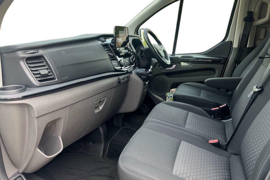 Ford Tourneo Custom 320 Zetec L2 Lwb 9 Seat Minibus Fwd 2.0 Ecoblue 13 Silver #3