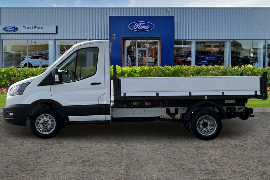 Ford Transit Custom 350 Leader L2 Mwb Single Cab Tipper Rwd 2.0 Ecoblu WR75HDK White #5