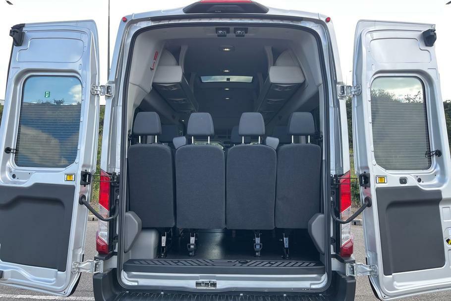 Ford Transit Custom 460 Limited L4 H3 Elwb High Roof 17 Seat Mini WN25VNL Silver #6