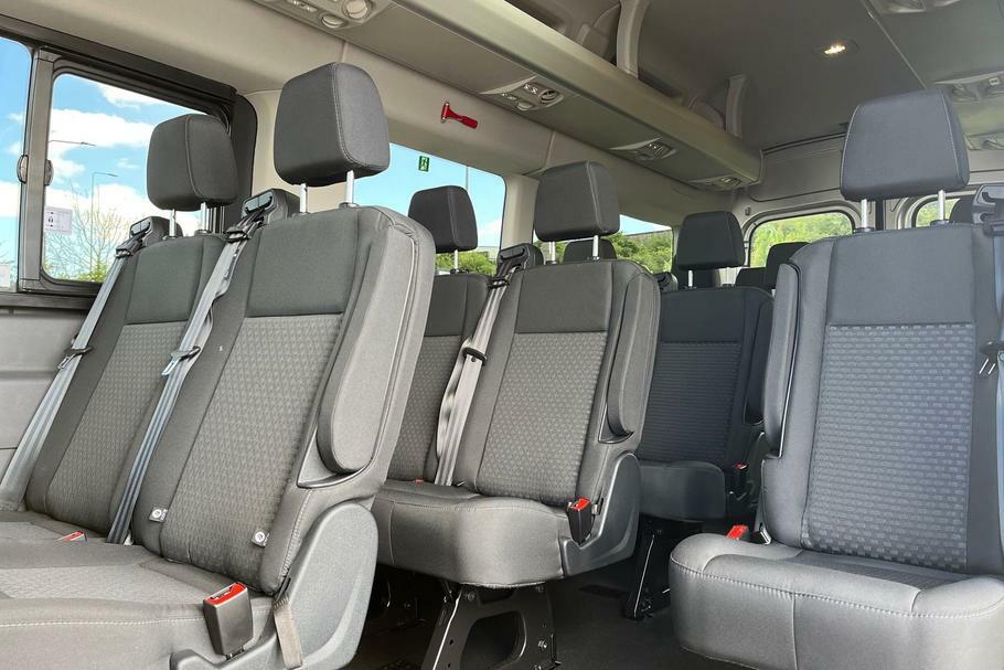 Ford Transit Custom 460 Limited L4 H3 Elwb High Roof 17 Seat Mini WN25VNL Silver #4
