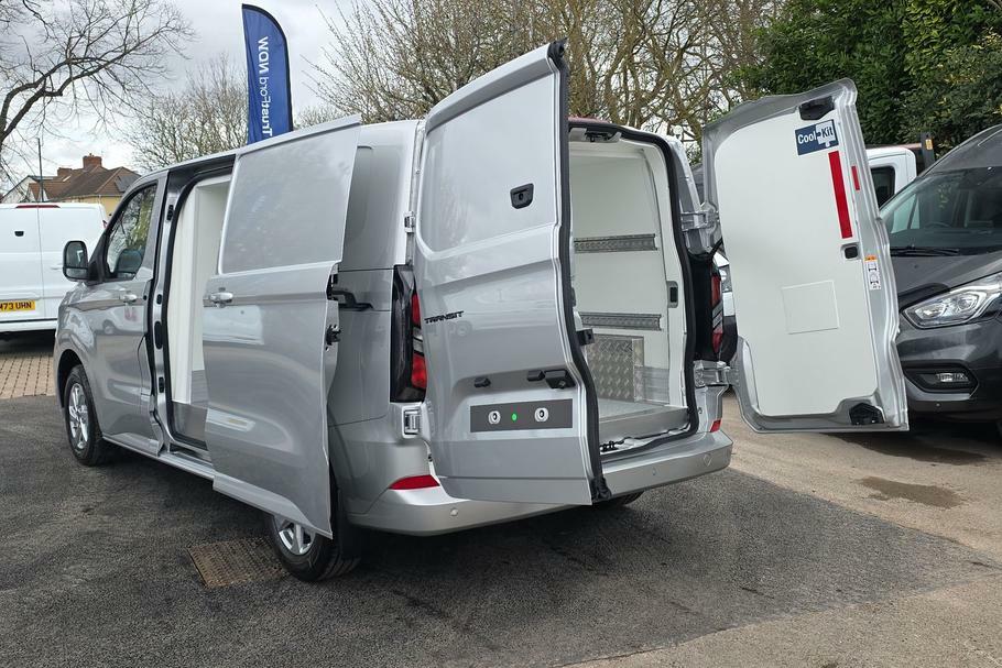 Ford Transit Custom 320 Limited L1 Swb Fridge Unit Fwd 2.0 Ecoblu Silver #6