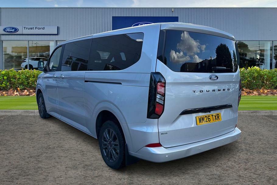 Ford Tourneo Custom 340 Titanium L2 Lwb 9 Seat Minibus Fwd 2.5 Ph Silver #2
