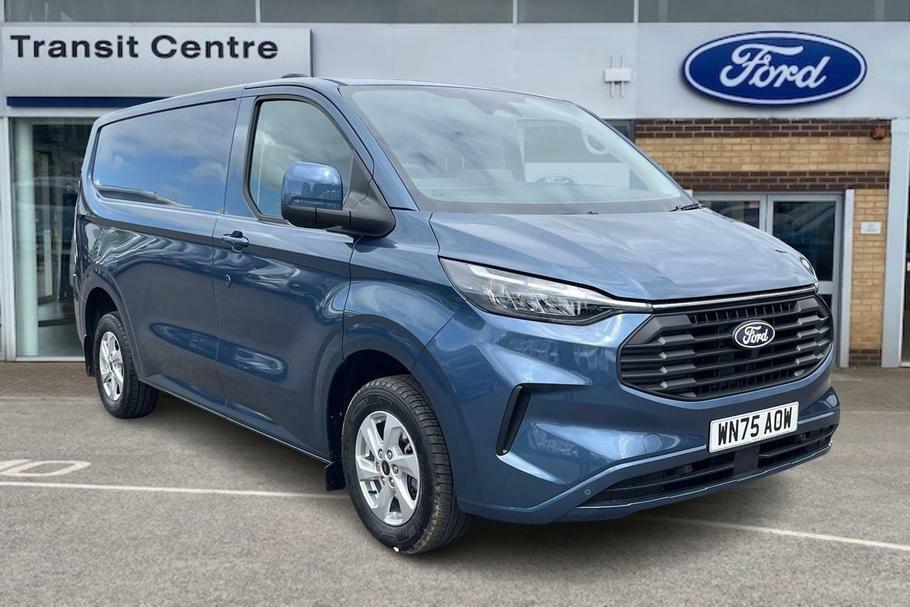 Ford Transit Custom 280 Limited L1 Swb Fwd 2.0 Ecoblue 136Ps Low Blue