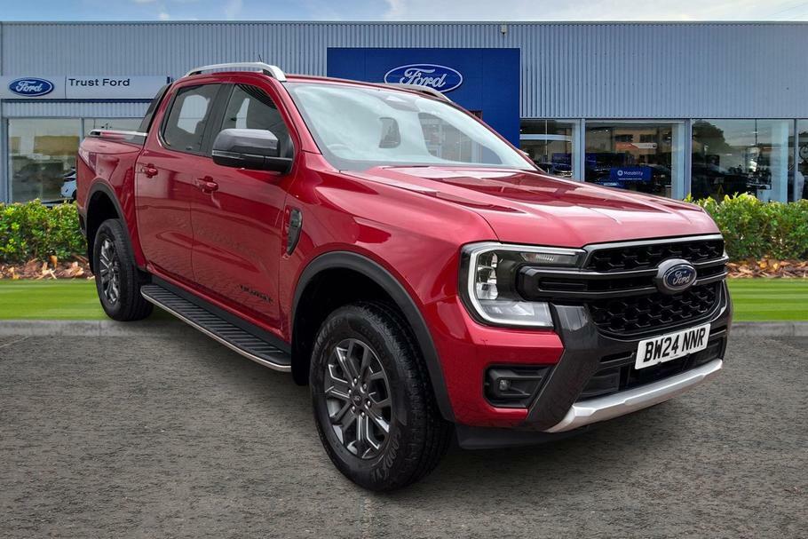 Ford Ranger Pick Up Double Cab Wildtrak 2.0 Ecoblue 205 Red