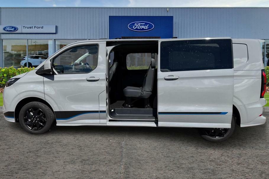 Ford Transit Custom 320 Sport L2 Lwb 2.5 Phev 232Ps Double Cab Grey #5