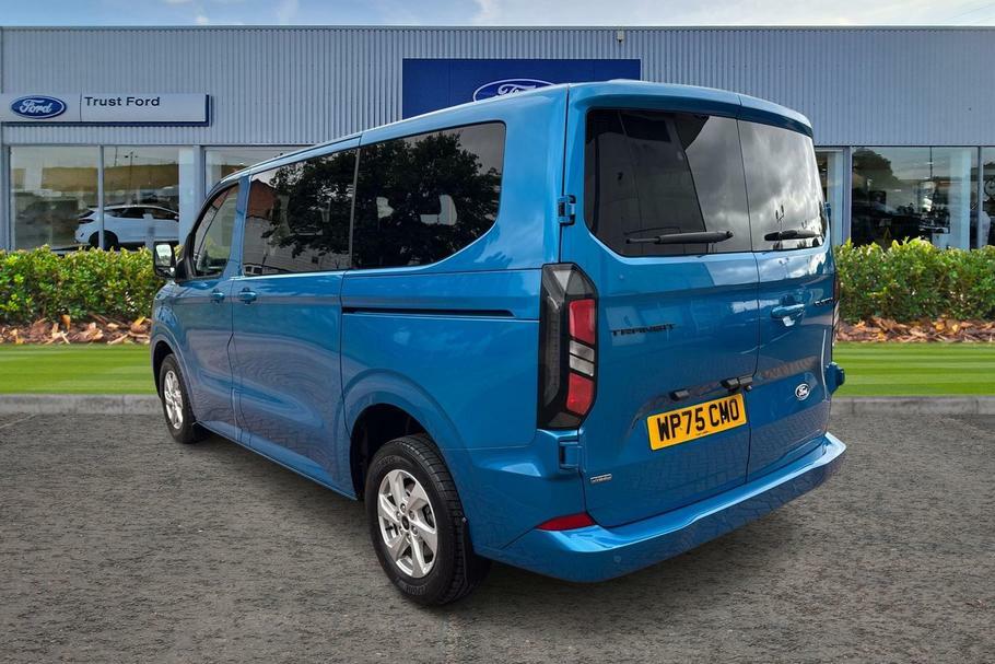 Ford Transit Custom 340 Limited L1 Swb 9 Seat Minibus Fwd 2.5 Phe Blue #2