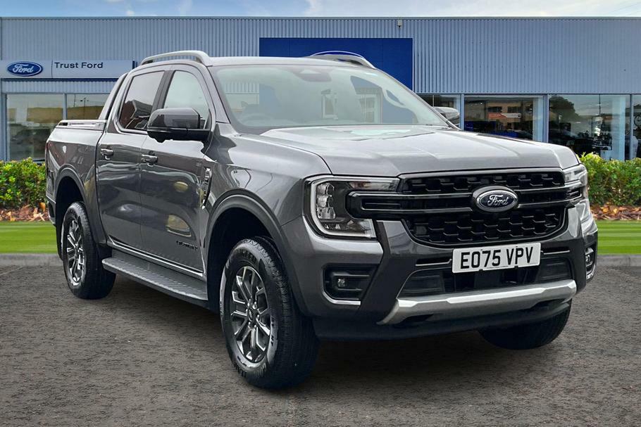 Ford Ranger 3.0 Td V6 Ecoblue Wildtrak Pickup Double Cab D Grey