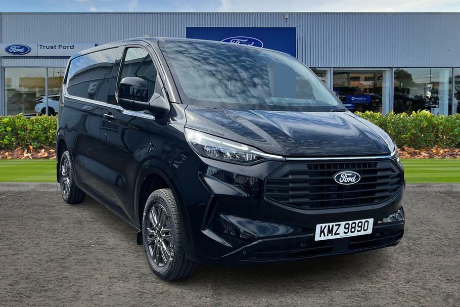 Ford Transit Custom 2.0 320 Ecoblue Limited Panel Van Manua Black