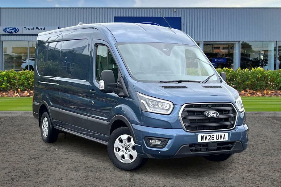 Ford Transit Custom 350 Limited L3 H2 Lwb Medium Roof Fwd 2.0 Eco Blue