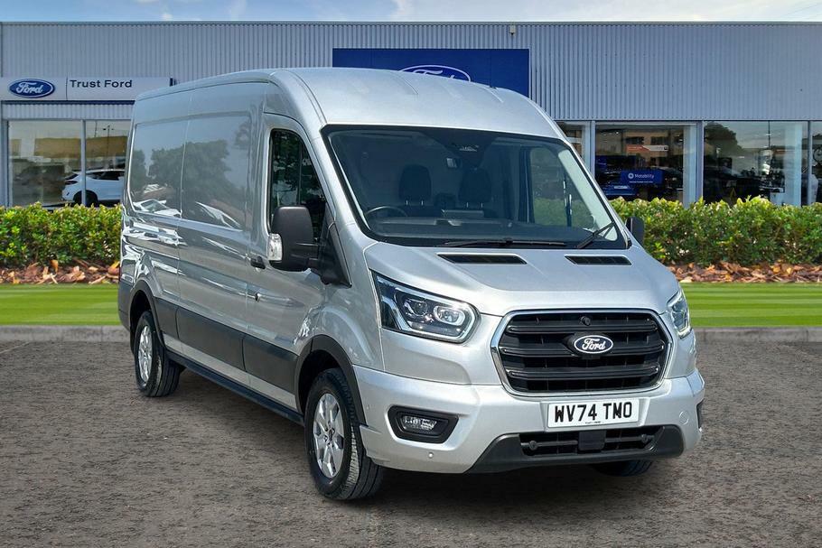 Ford Transit Custom 350 L3 Fwd 2.0 Ecoblue 165Ps H2 Limited Van Silver