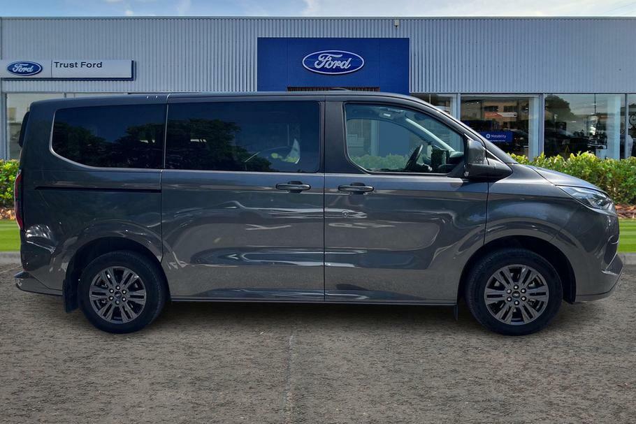 Ford Tourneo Custom 340 65Kwh Titanium Minibus Double Cab Grey #3
