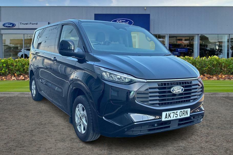 Ford Transit Custom 320 Limited L1 Swb Fwd 2.5 Phev 232Ps Low Roo Black